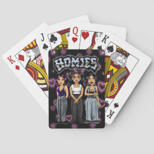 Nostalgia de los 90 Lil Homies Cartas de Juego Cho