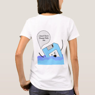 Nostálgica camiseta de humor tecnológico - Salven 