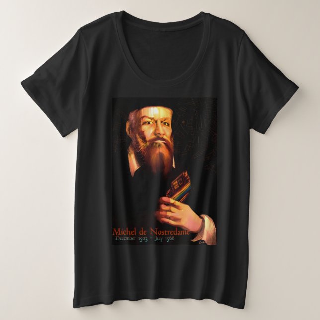 Nostradamus T-Shirt (Anverso del diseño)