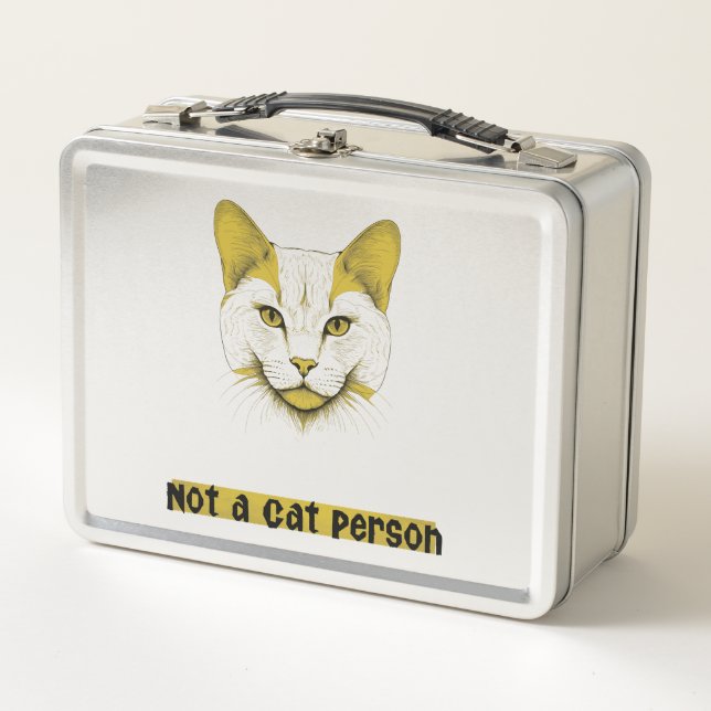 Not a Cat Person Lunch Box (Anverso)