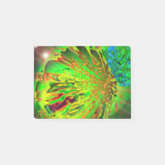 Nota adhesiva de salpicadura de ácido