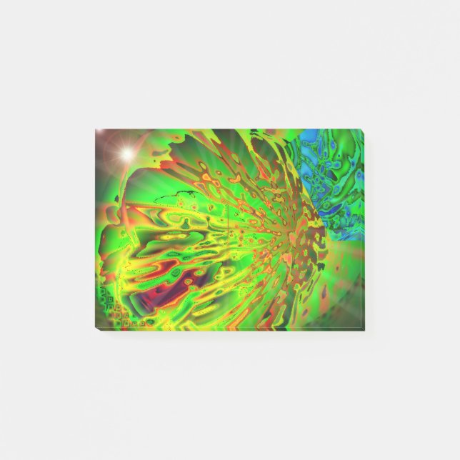 Nota adhesiva de salpicadura de ácido (Anverso)