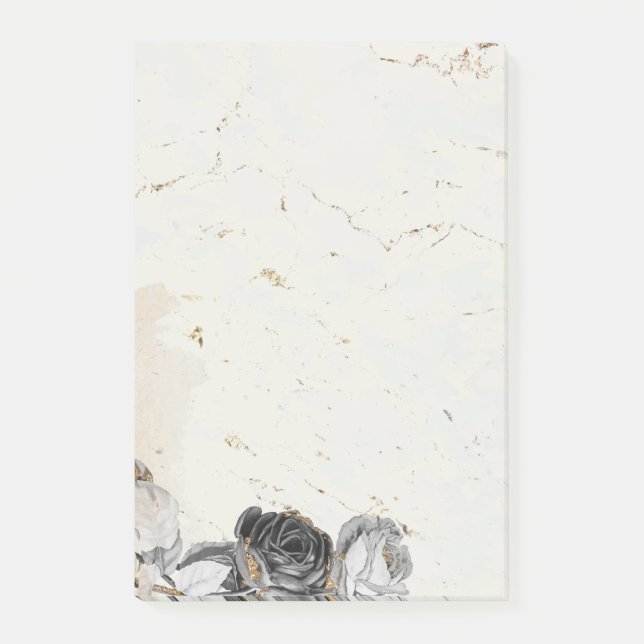 Nota Adhesiva Floral (Anverso)