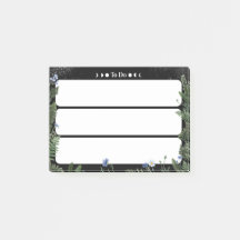 Nota Adhesiva “Por Hacer” – Diseño Floral Oscuro y