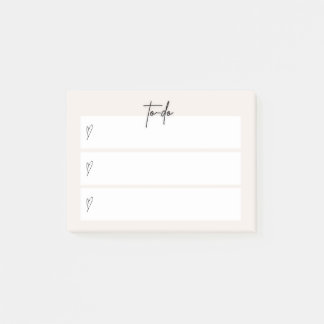 Nota Adhesiva “Por Hacer” – Diseño Neutral Minimal