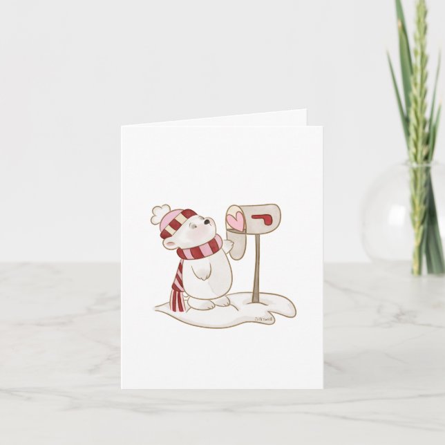 Nota amistosa Tarjeta de felicitación de San Valen (Anverso)