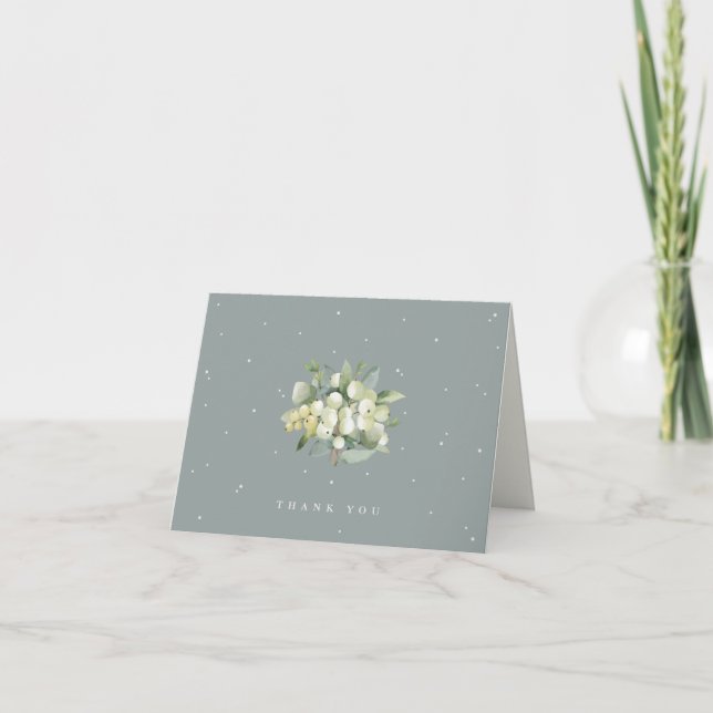 Nota Boda de Snowberry verde+Eucalyptus (Anverso)