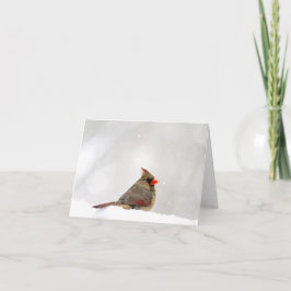 Nota cardinal/tarjeta de saludo