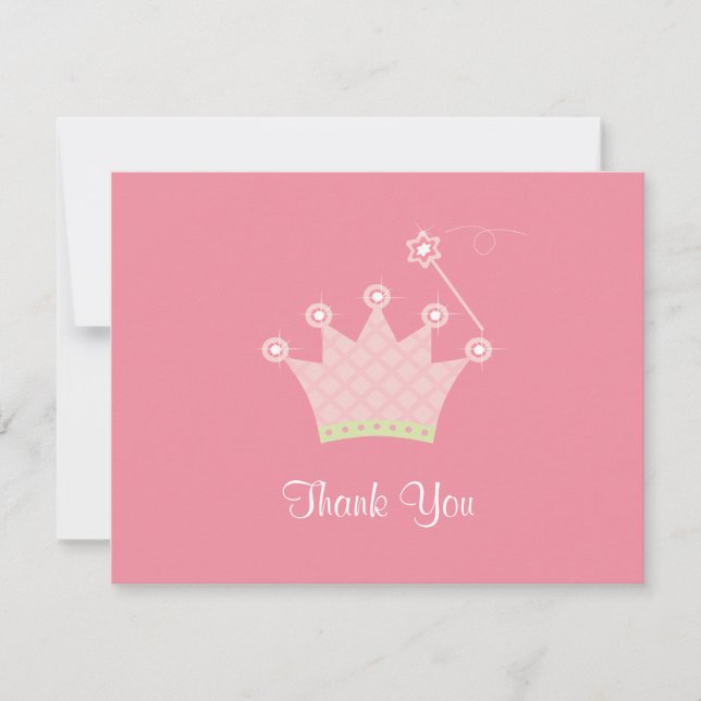 Nota de agradecimiento a la Princesa (Anverso)