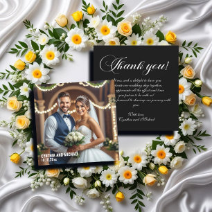 Nota de agradecimiento al Boda de fotografías de e