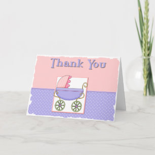 Nota de agradecimiento de Baby Shower