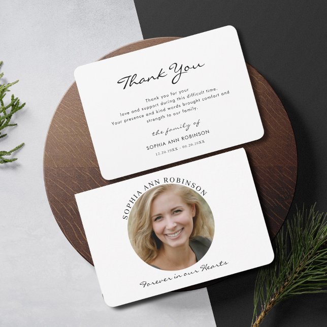 Nota de agradecimiento de foto conmemorativa moder (Subido por el creador)