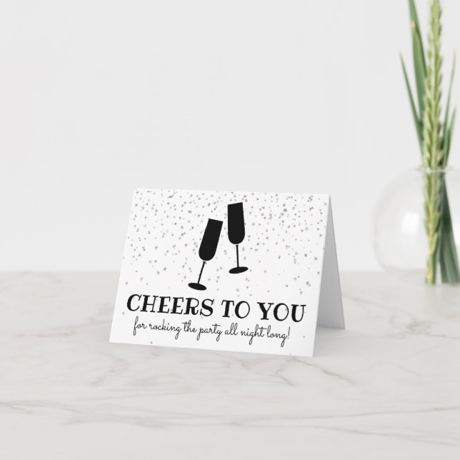 Nota de agradecimiento de proveedor (Anverso)