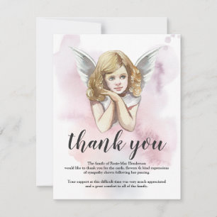 Nota de agradecimiento funerario   Heavenly Chica 