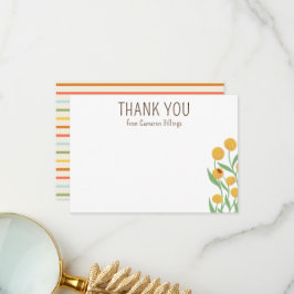 Nota de agradecimiento para maravilla natural Pape