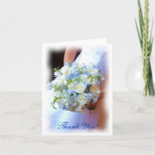 Nota de agradecimiento para ramo de novia