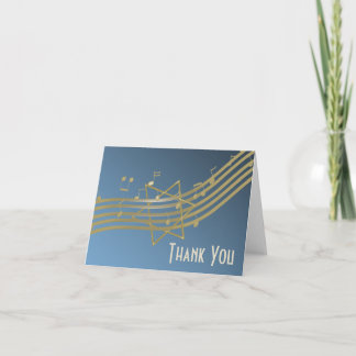 Nota de agradecimiento por la música en el aire