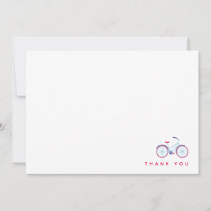 Nota de agradecimiento por paseo en bicicleta