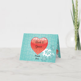 Nota de agradecimiento rompecabezas Tú me completa