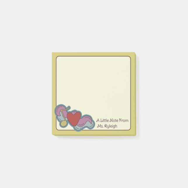 Nota de Amor: Garabatos para Amantes de la Música  (Anverso)