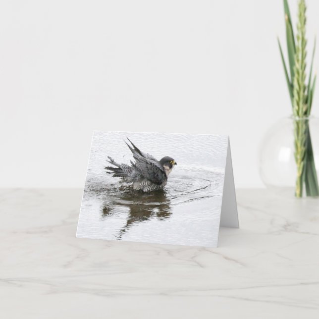 Nota de belleza para el baño o tarjetas de felicit (Anverso)