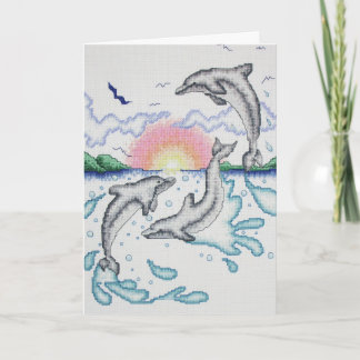 Nota de delfines jugando en Ocean Beach al amanece