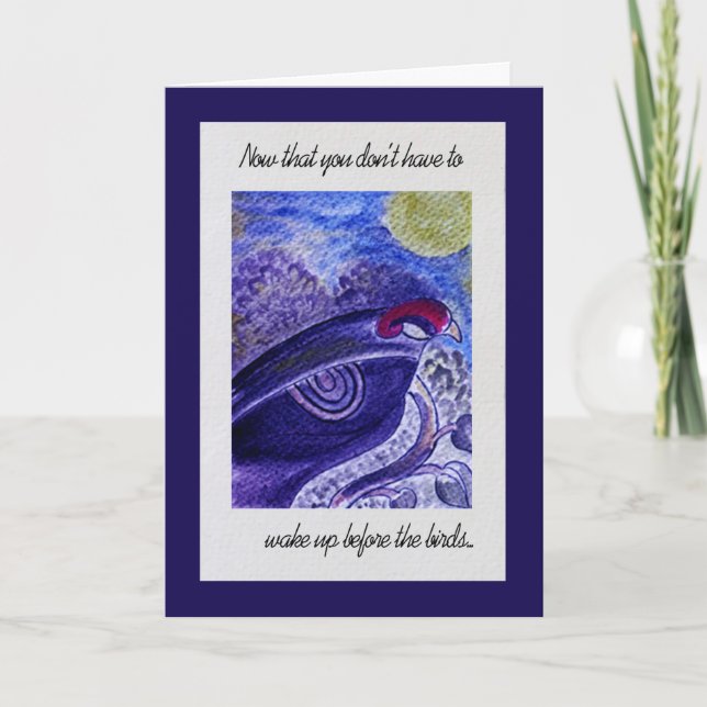 Nota de felicitaciones por retiro (Anverso)