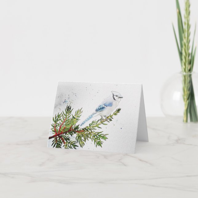 Nota de Jay Azul de color azul (Anverso)