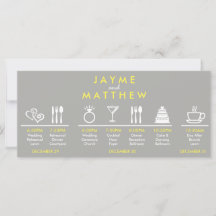 Nota de la bolsa de bienvenida de la línea de tiem