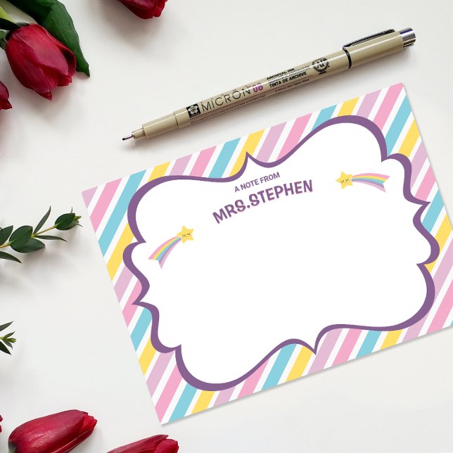 Nota de la estación de profesores personalizada St (Subido por el creador)