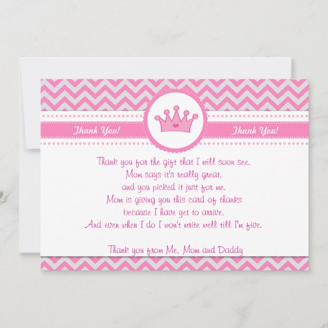 Nota de la tarjeta Princesa Plata Rosa (Anverso)
