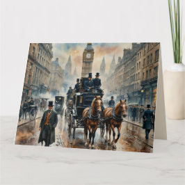 Nota de Misty London Street 1800s