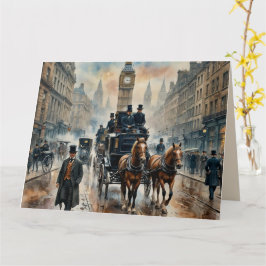 Nota de Misty London Street 1800s