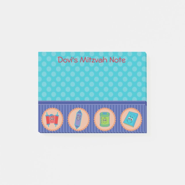 Nota de Mitzvah Publica en Pad (Anverso)