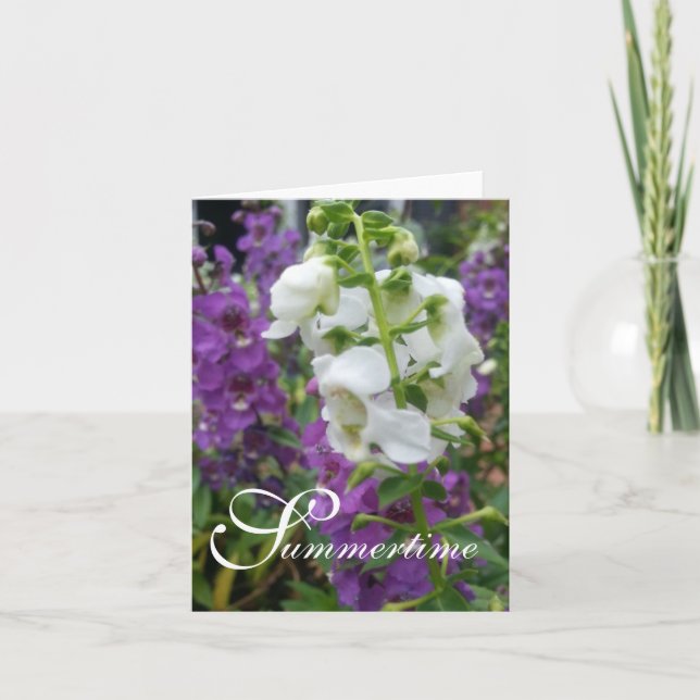 NOTA DE moda CARD_"Summertime" ANGELONIA (Anverso)