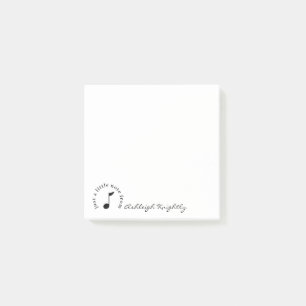 Nota de música Nombre del guión Blanco negro Perso