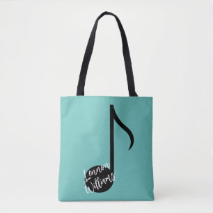 Nota de música personalizada Bolsa de té