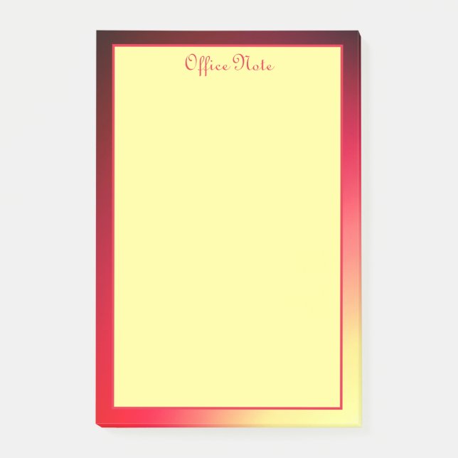Nota de Oficina (Anverso)