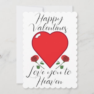 Nota de Personalizable de tarjetas día de San Vale