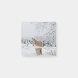 nota de post-it del caballo