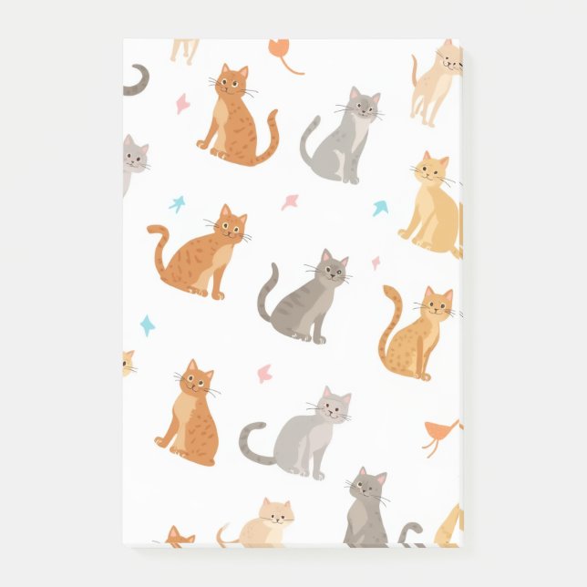 nota de Post-it del gato (Anverso)