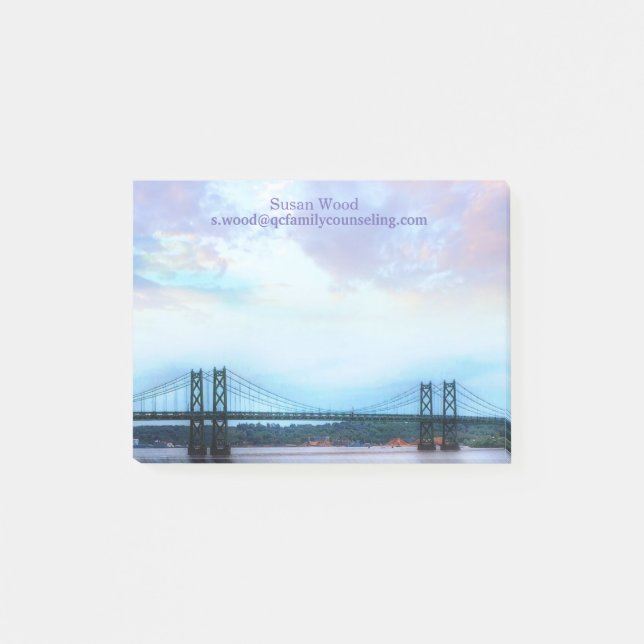 Nota de post-it del negocio de la escena del (Anverso)