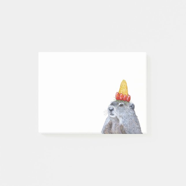 Nota de post-it del payaso del jardín (Anverso)