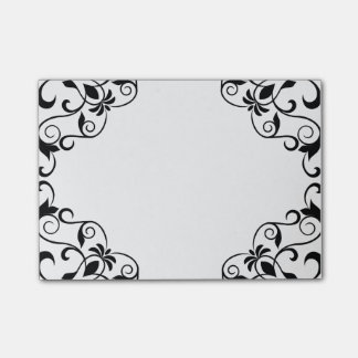 Nota de post-it elegante