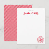 Nota De Santa Claus Lista Oficial NICE Aprobada