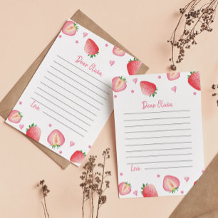 Nota de tarjeta de cápsula del tiempo Berry Sweet