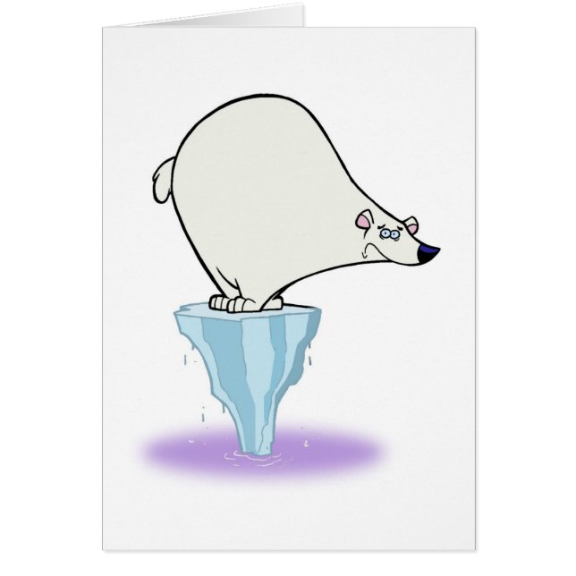Nota del amor - oso polar (Frente)