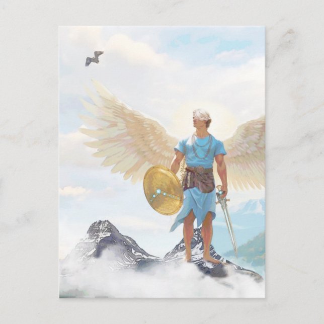 Nota del Ángel de la Protección y Coraje Arcángel  (Anverso)