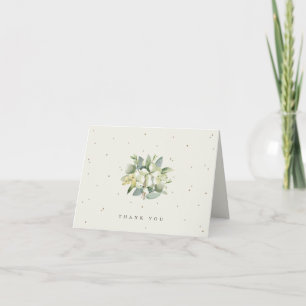 Nota del Boda Cream Snowberry+Eucalyptus