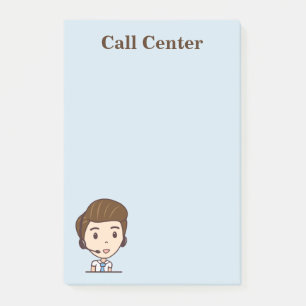 Nota del centro de atención telefónica